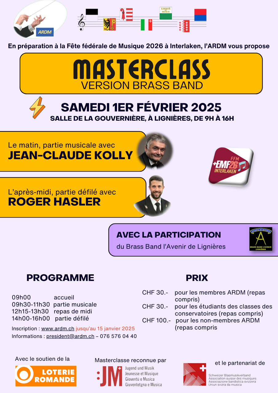 Masterclass de direction brassband