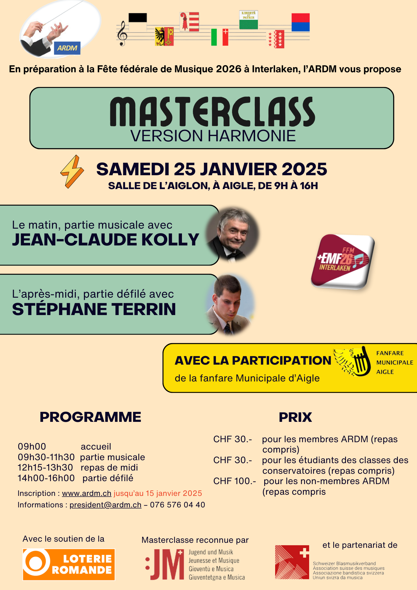 Masterclass de direction harmonie